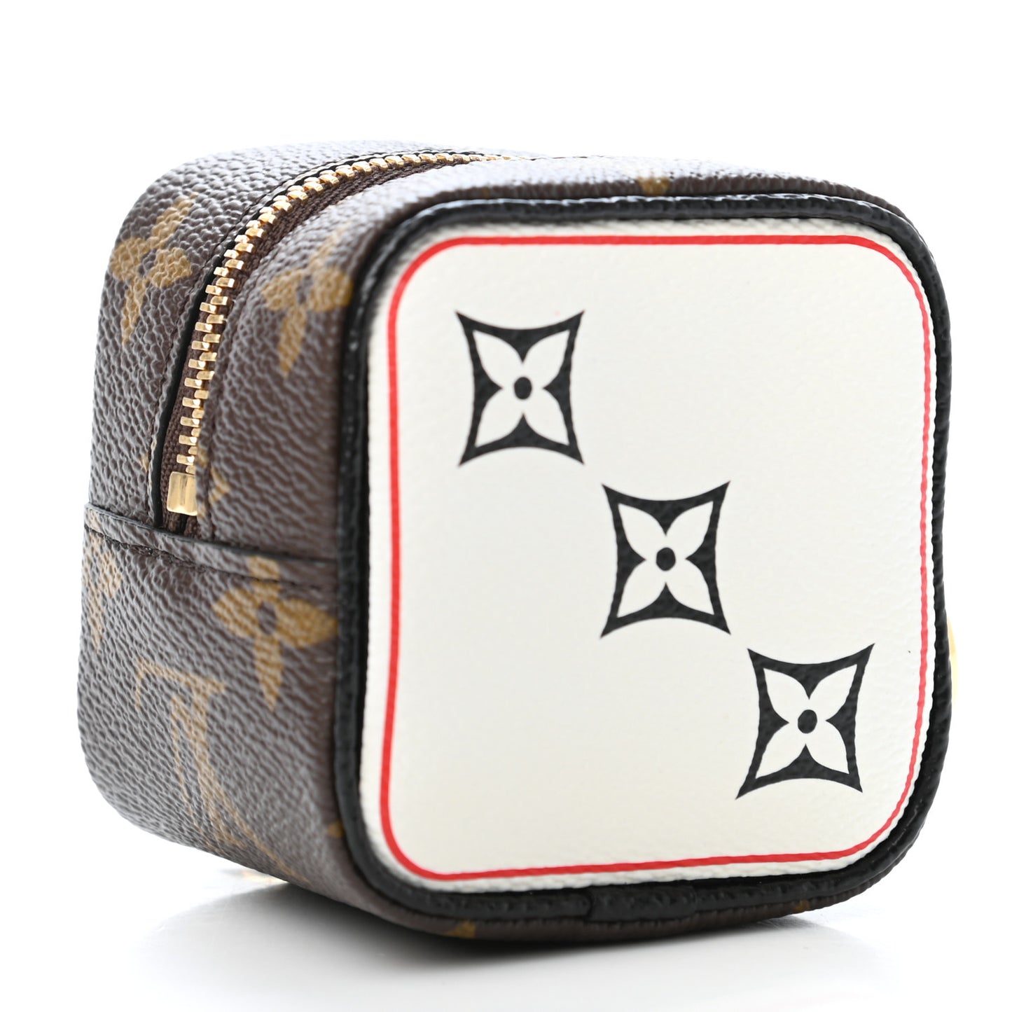 Monogram Game On Cube Coin Purse