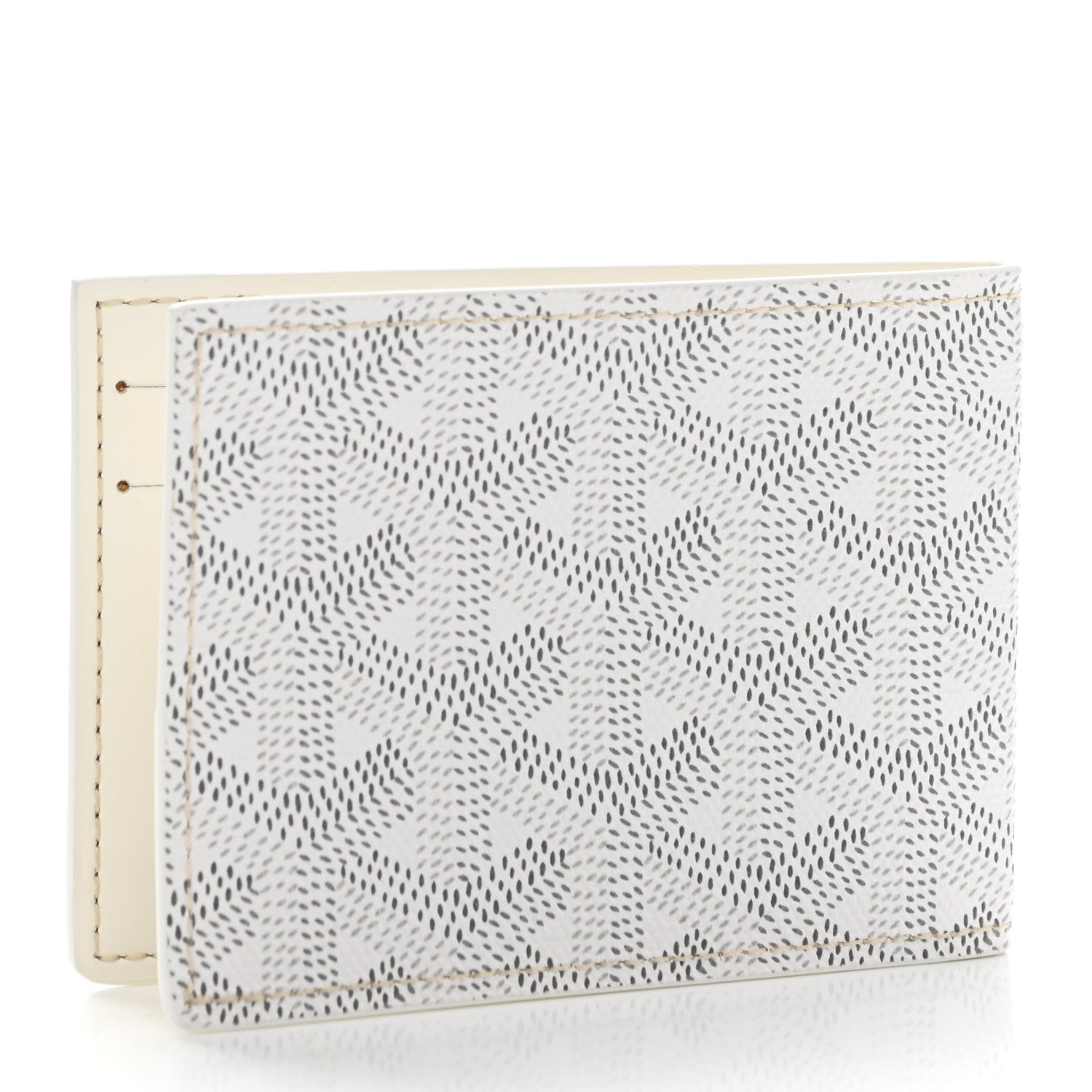 Goyard Goyardine Multi Slot Bi-Fold Wallet White 3 of 7