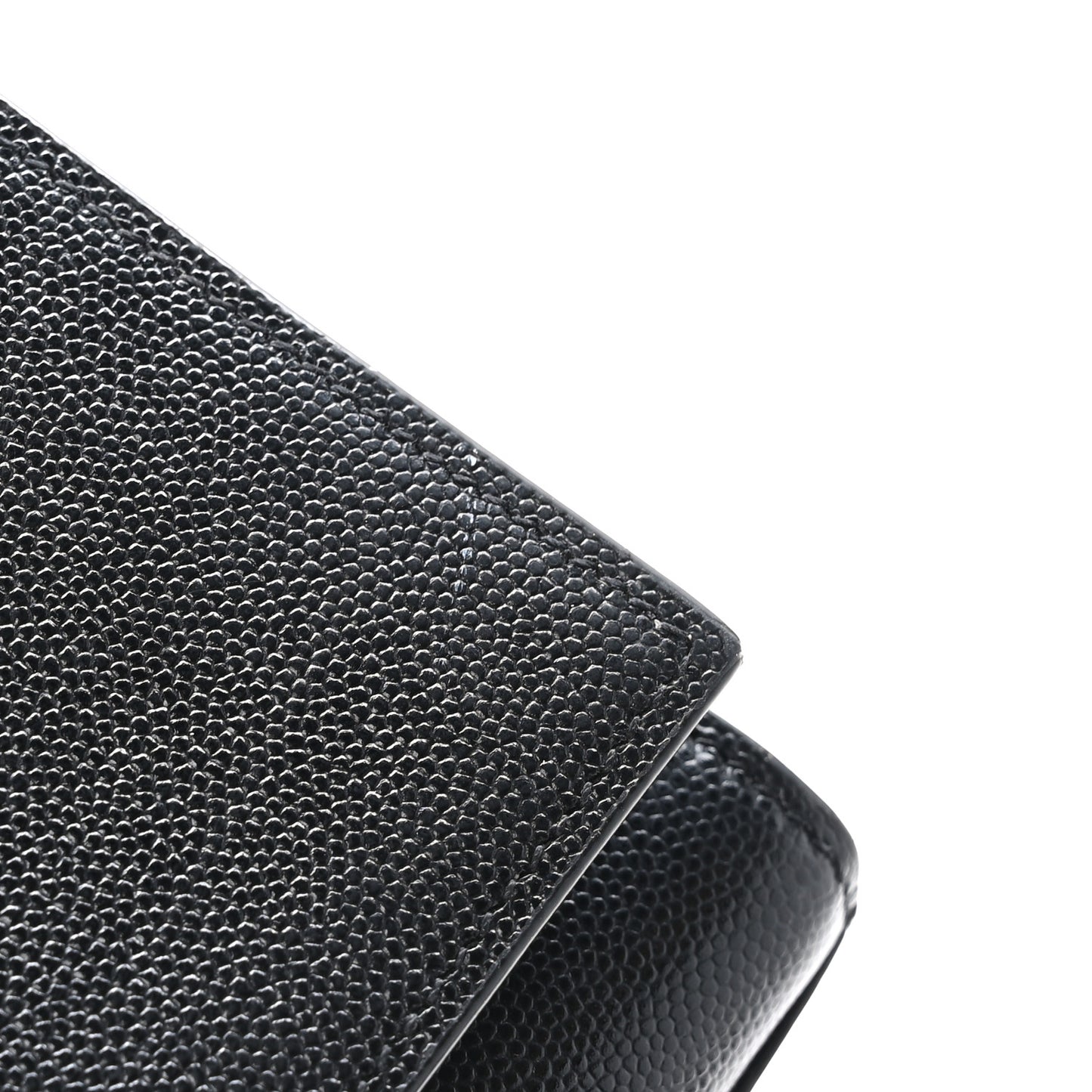 Grain De Poudre Medium Classic Monogram Kate Satchel Black