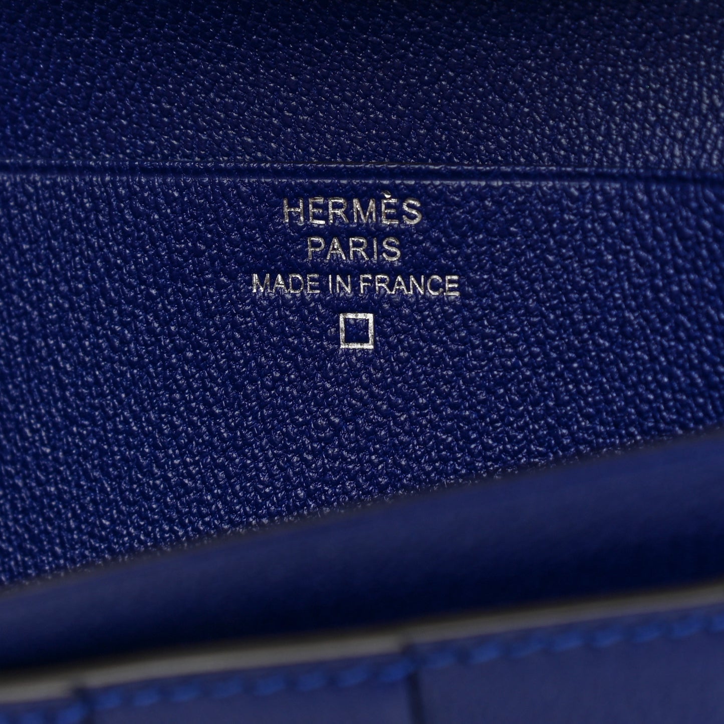 Shiny Alligator Bearn Wallet Bleu Electrique