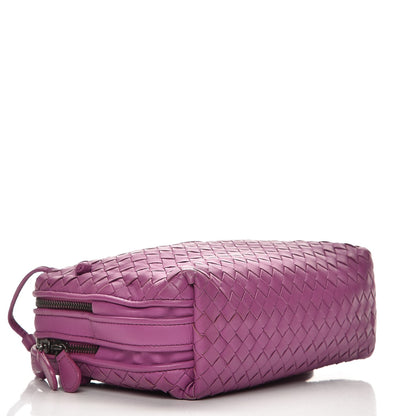 Bottega Veneta Nappa Intrecciato Pillow Crossbody Messenger Peony 4 of 9