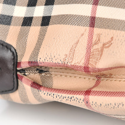 Burberry Haymarket Check Medium Tote Chocolate 16 of 16