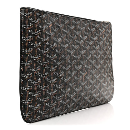 Goyard Goyardine Senat Pochette MM Black 5 of 16