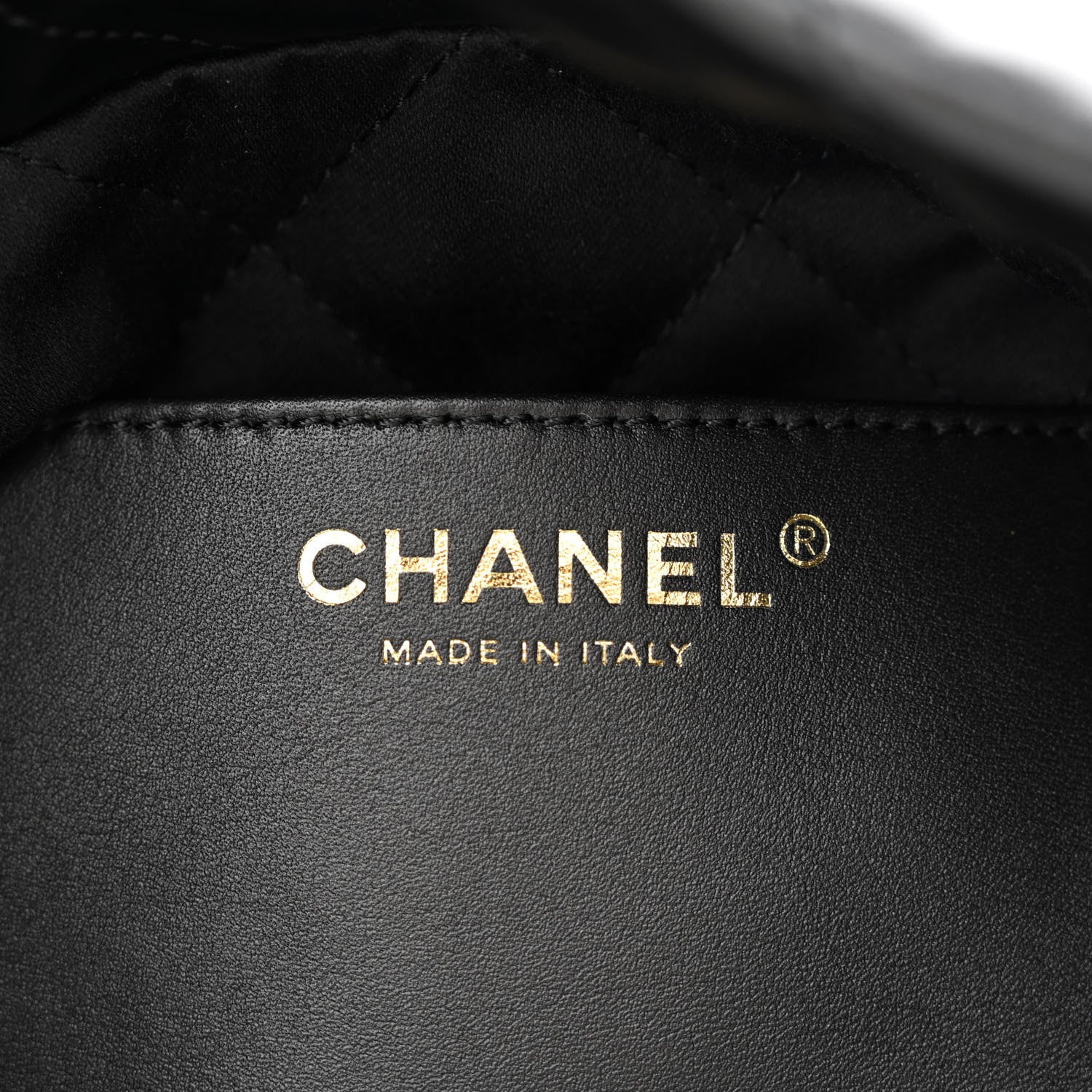Chanel Shiny Calfskin Quilted Mini Chanel 22 Black 6 of 11