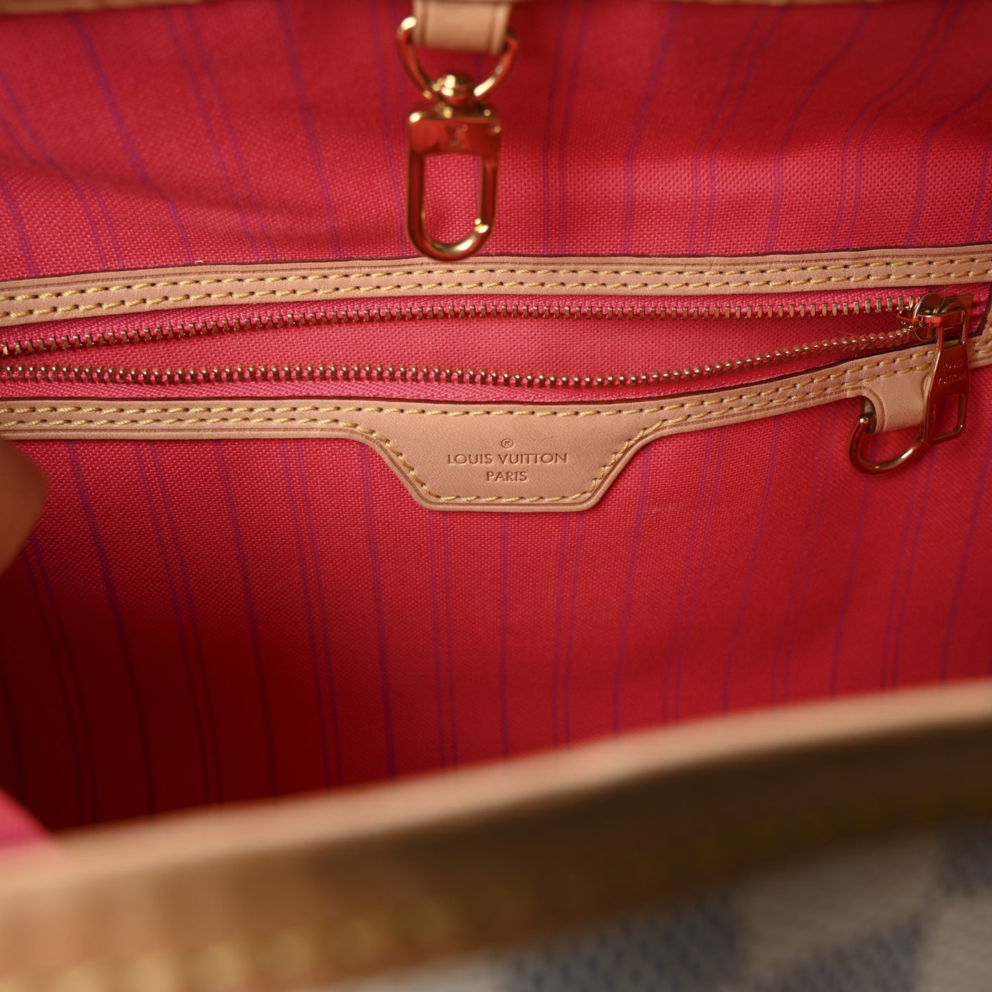 Damier Azur Delightful MM Pink