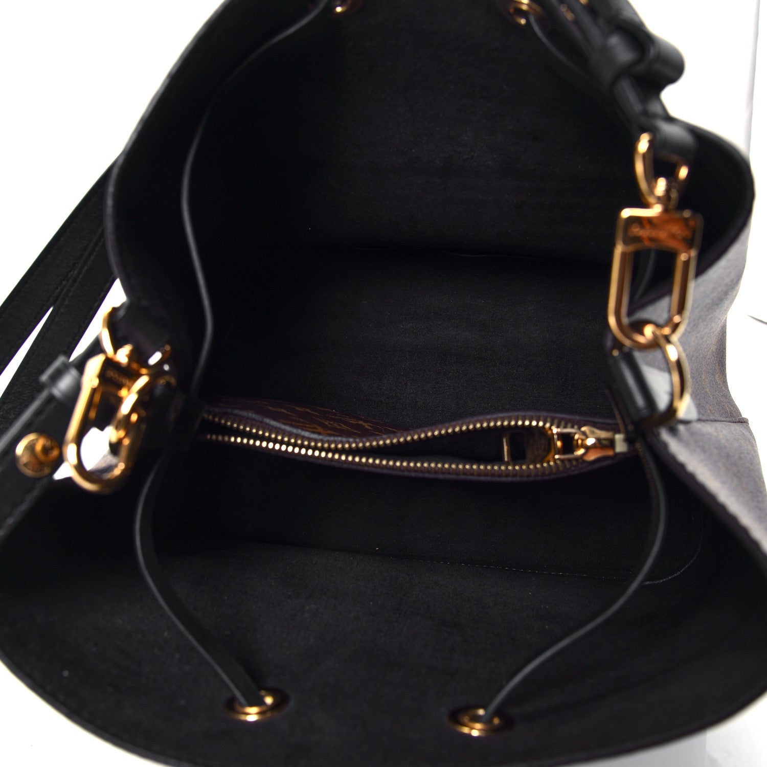 Louis Vuitton Monogram Neonoe MM Black 4 of 4