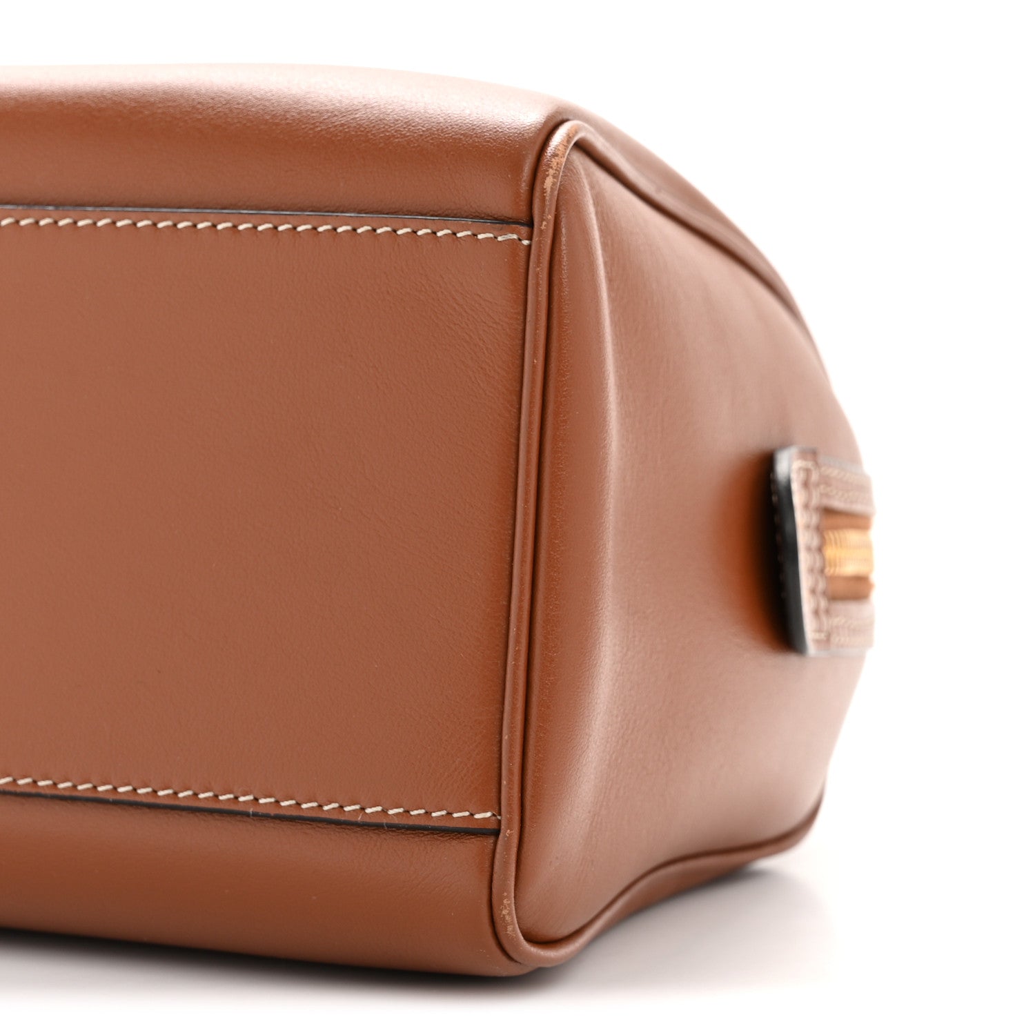 Celine Smooth Calfskin Triomphe Small Boston Bag Tan 30 of 40