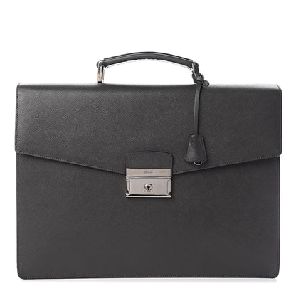 Prada Saffiano Briefcase Marmo 1 of 11