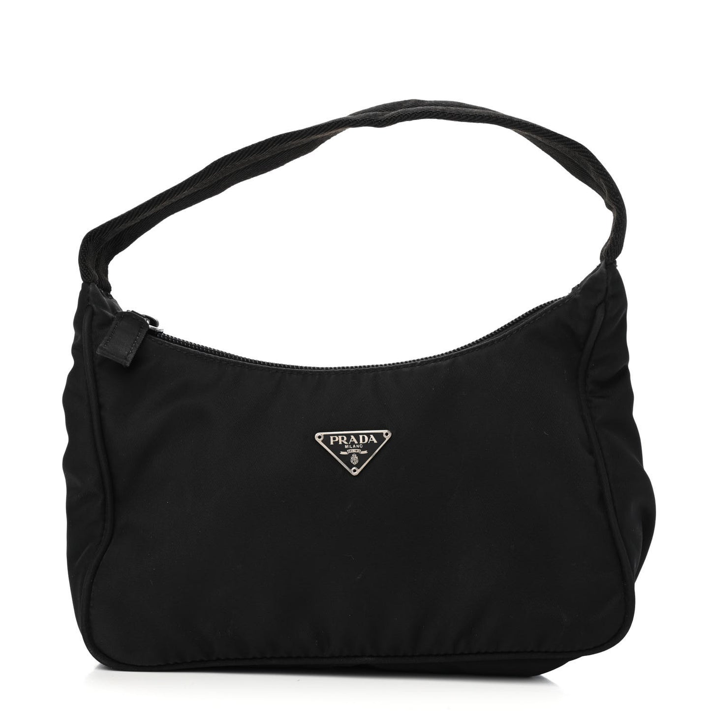 Tessuto Nylon Sport Mini Shoulder Bag Black