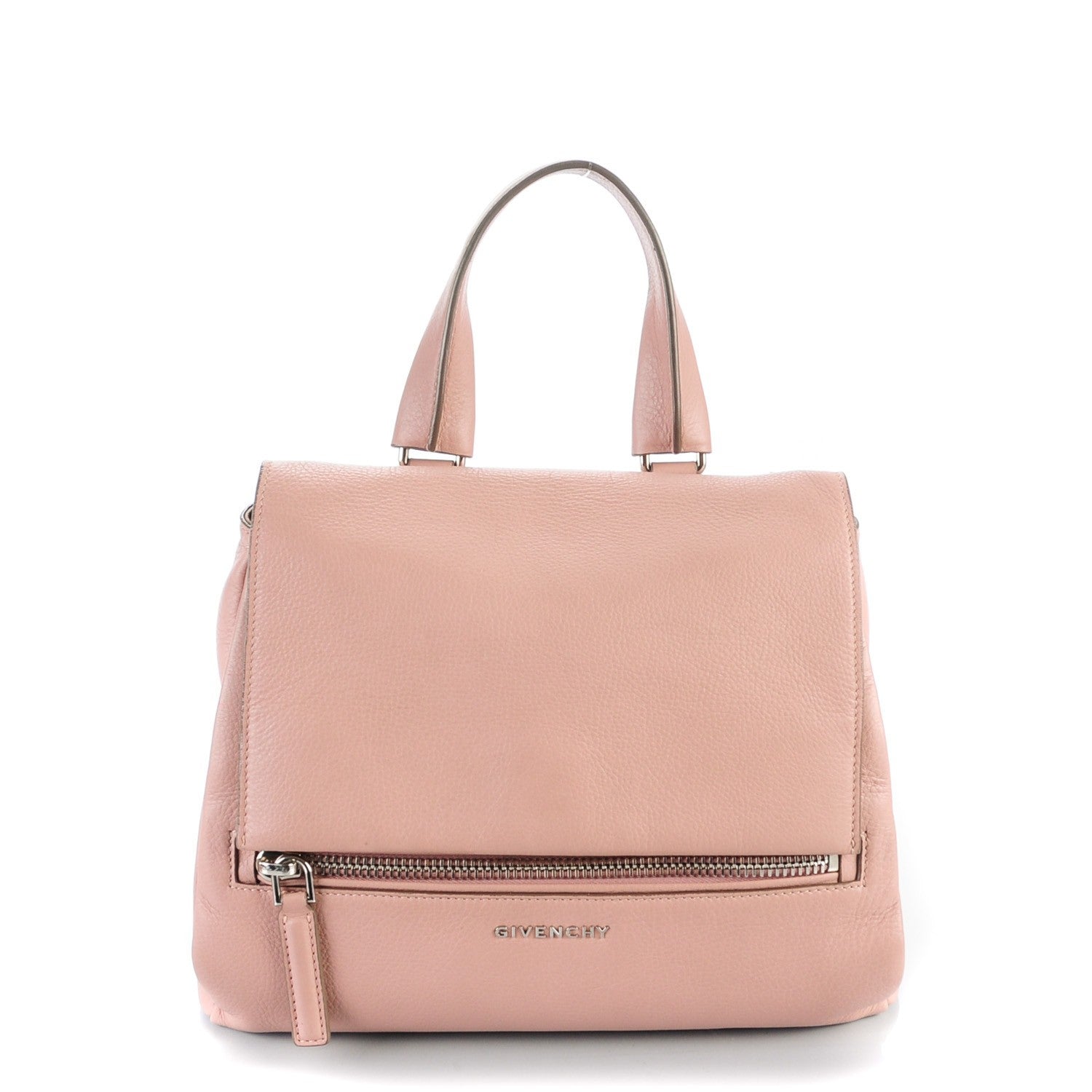 Givenchy Calfskin Small Pandora Pure Flap Bag Powder Pink 1 of 7