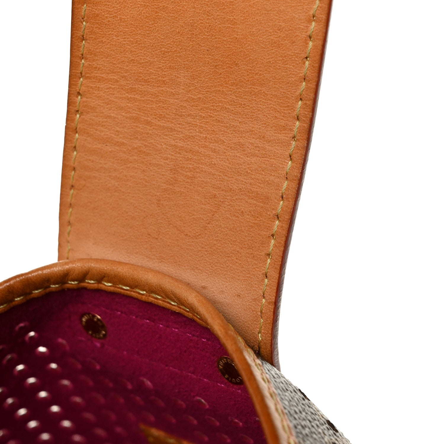 Louis Vuitton Monogram Perforated Musette Fuchsia 13 of 13