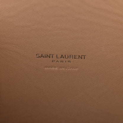 Saint Laurent Grained Calfskin Small Sac De Jour Dark Beige 6 of 10