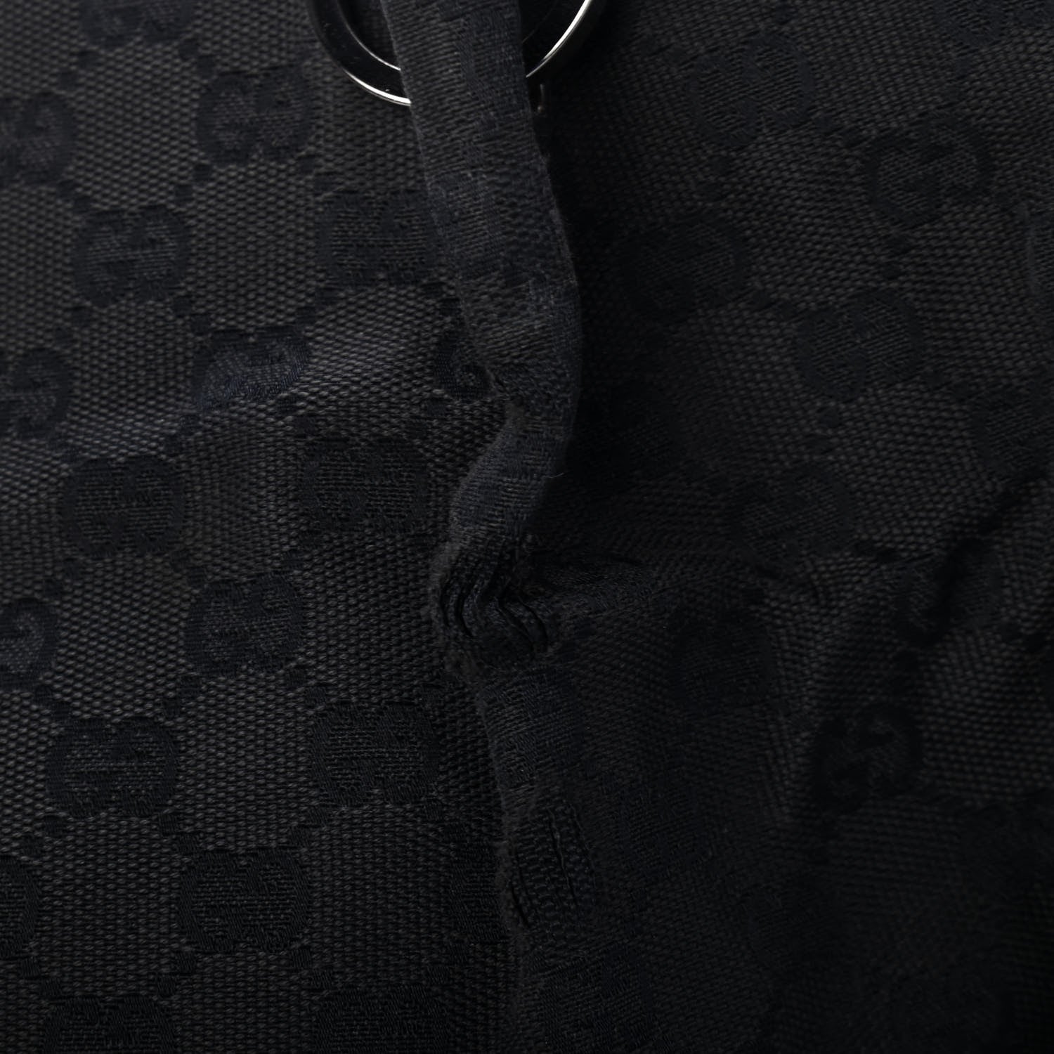 Gucci Monogram Tote Black 5 of 5