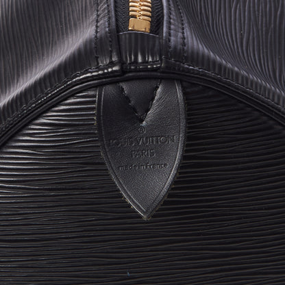 Louis Vuitton Epi Keepall 50 Black 8 of 9