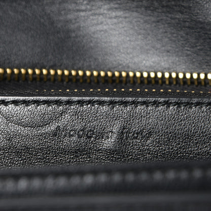 Celine Liege Calfskin Large Classic Box Flap Bag Black 7 of 11