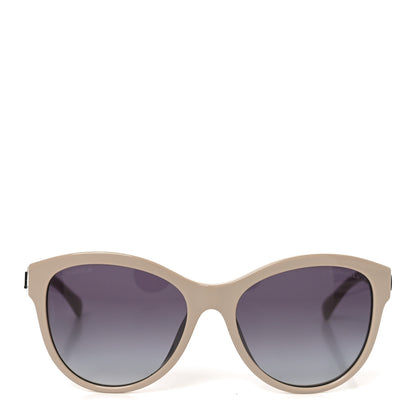 Chanel Acetate Pantos Logo Sunglasses 5458-A Beige 2 of 7