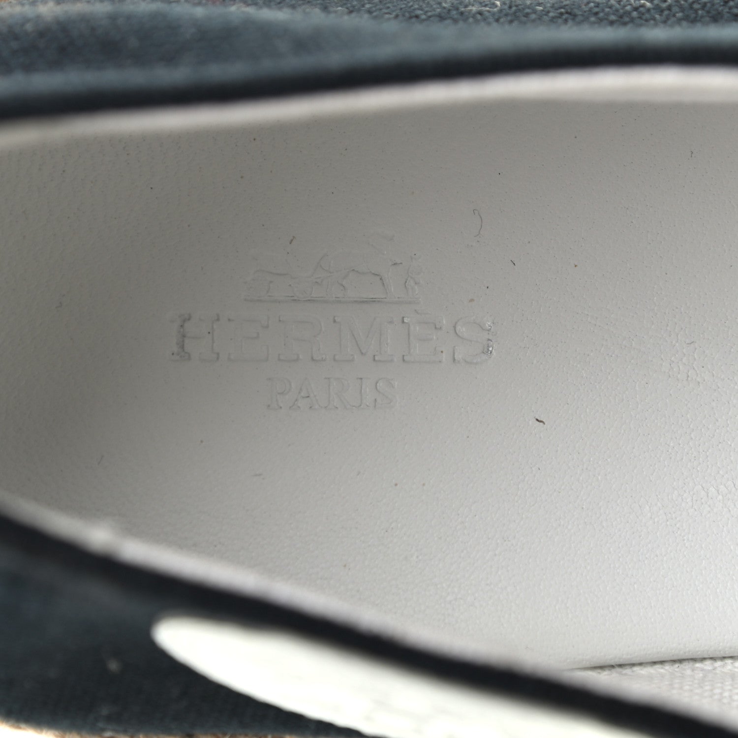 Hermes Cotton Canvas Rosa Sneakers 38 Black 6 of 8