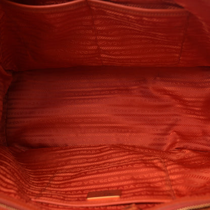 Prada Saffiano Lux Large Tote Papaya 5 of 12