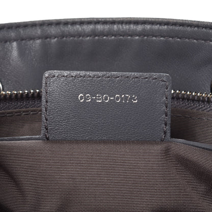 Christian Dior Lambskin Cannage Granville Polochon Grey 7 of 20