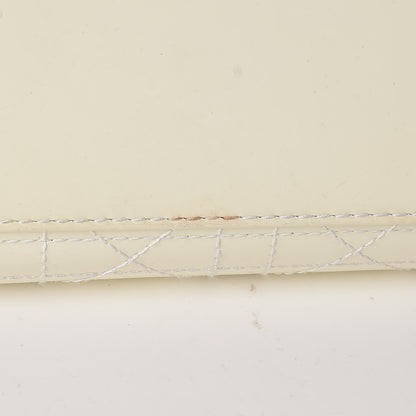 Christian Dior Patent Cannage Large Lady Dior White 13 of 14