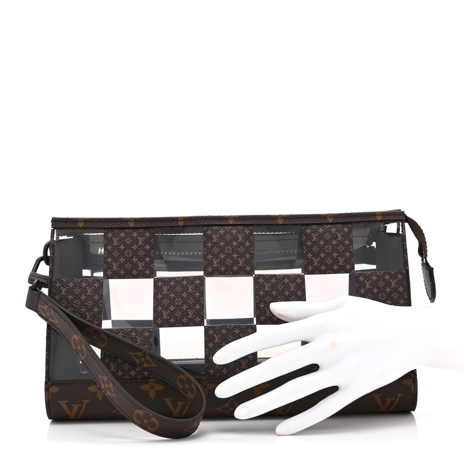 Louis Vuitton PVC Monogram Chess Standing Pouch 1841316 – FASHIONPHILE