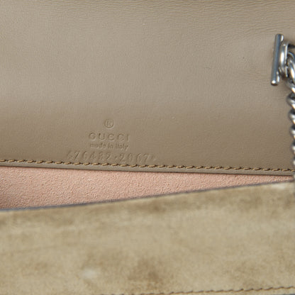 Gucci GG Supreme Monogram Super Mini Dionysus Shoulder Bag Taupe 6 of 11