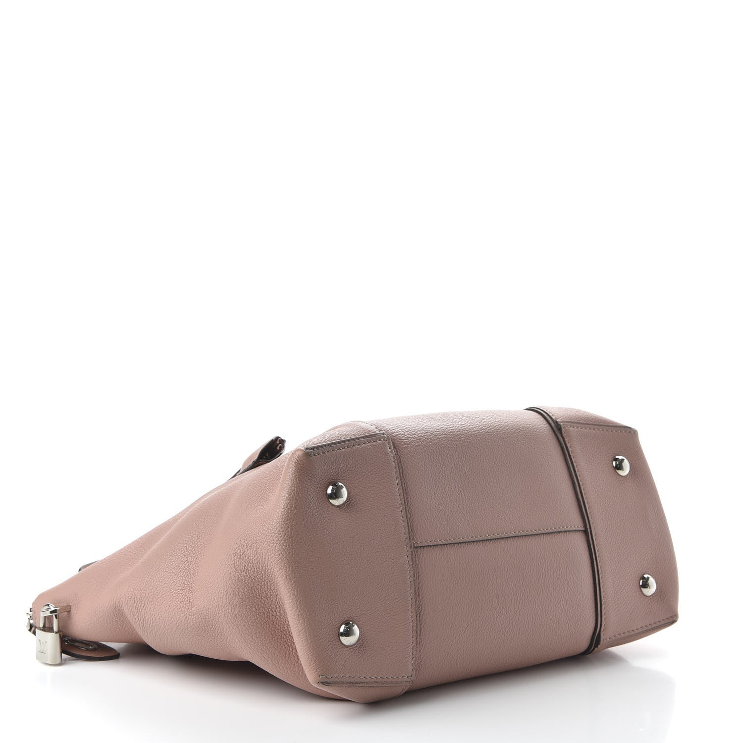 Louis Vuitton Veau Cachemire Soft Lockit MM Magnolia 4 of 10