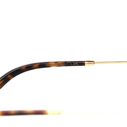 Louis Vuitton Metal The LV Pilot Sunglasses Z1620U Gradient Brown Monogram 6 of 9