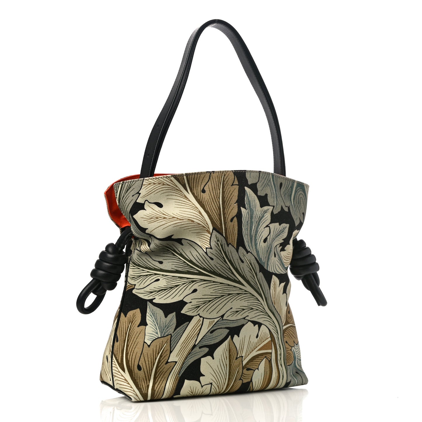 Canvas Flamenco Knot Bag Multicolor