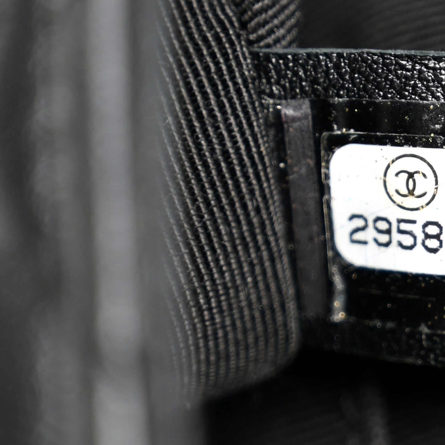 Lambskin Quilted Small My Precious Flap Black