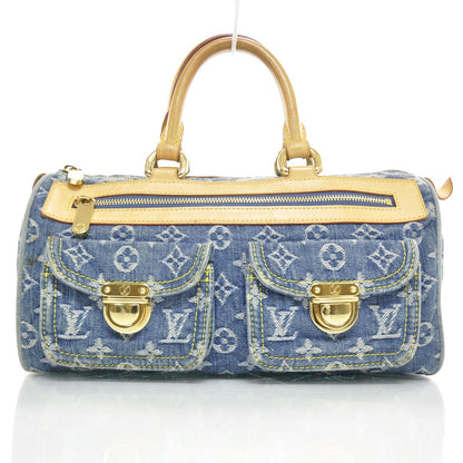 Louis Vuitton Monogram Denim Neo Speedy Blue 1 of 9
