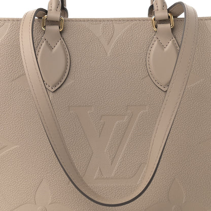 Louis Vuitton Empreinte Monogram Giant Onthego MM Tourterelle 7 of 11