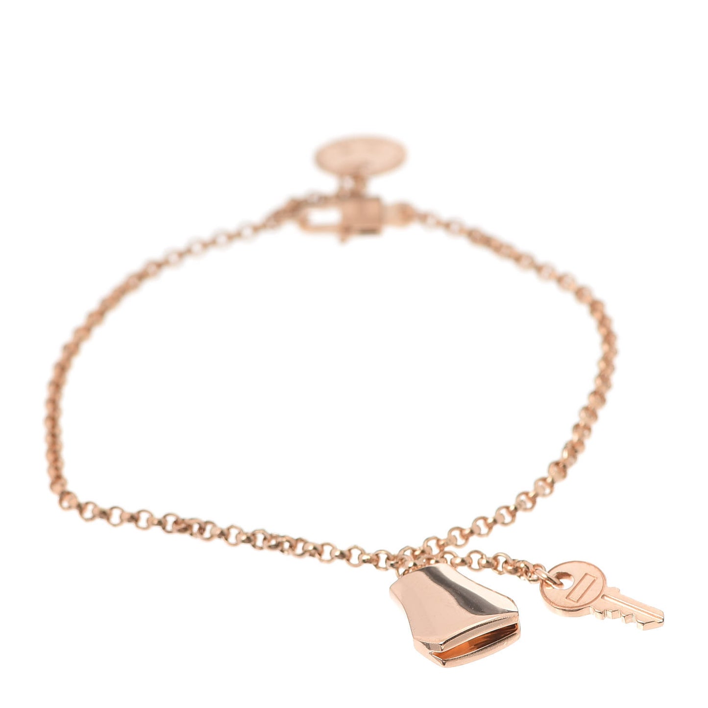 18K Rose Gold PM Kelly Clochette Bracelet SH