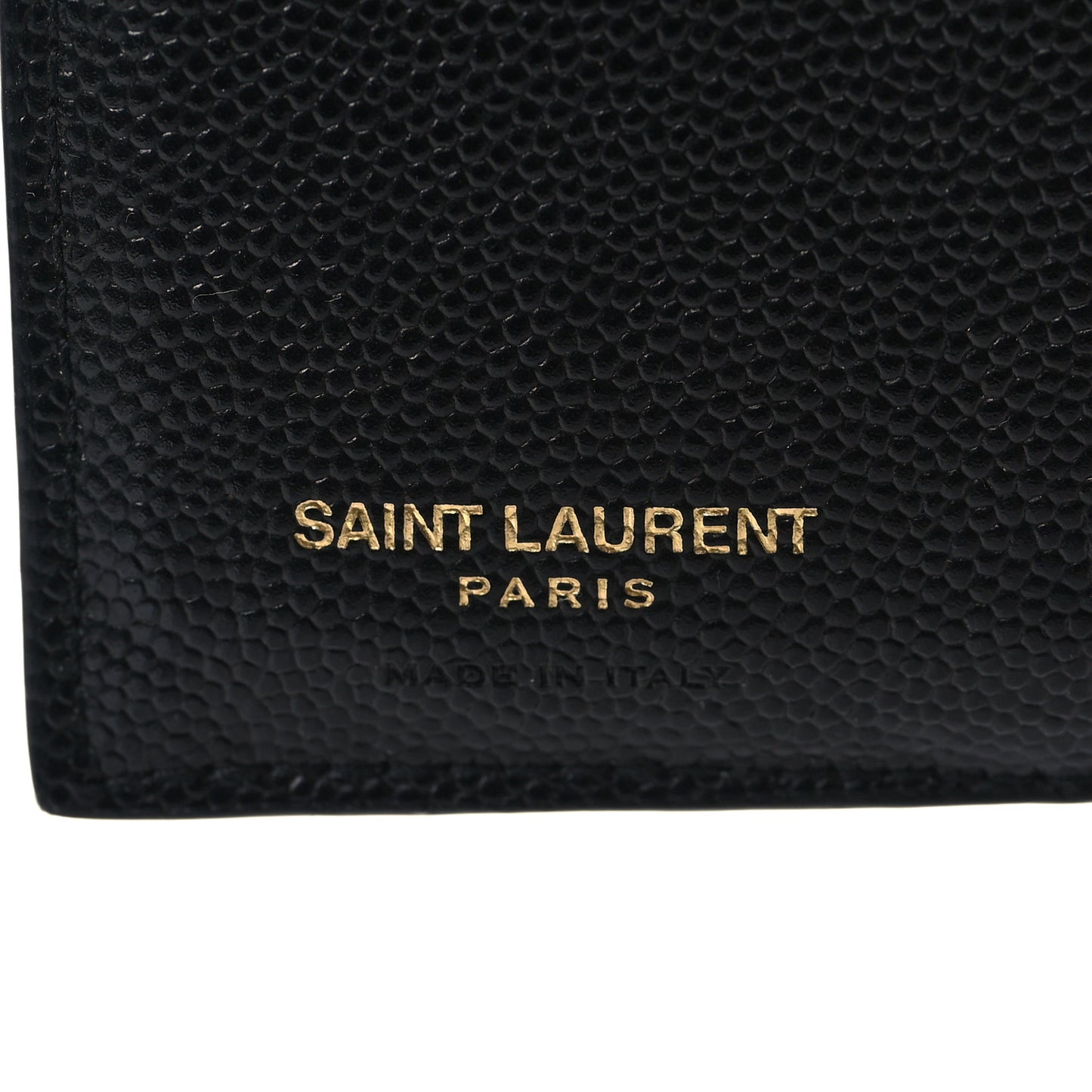 Grain De Poudre Matelasse Chevron Monogram Zipped Card Case Black