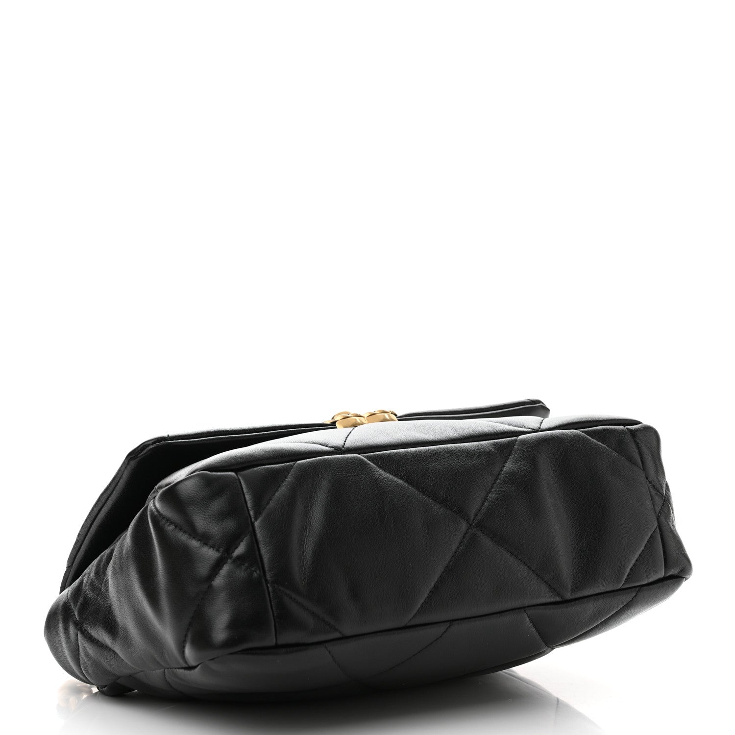 Chanel Lambskin Quilted Medium Chanel 19 Flap Black 4 of 11
