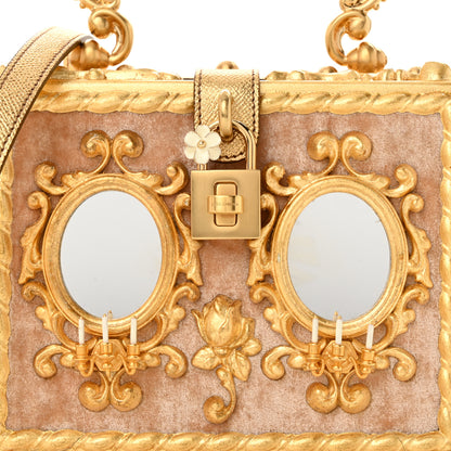 Dolce & Gabbana DOLCE & GABBANA Velvet Dolce Mirror Box Regine Gold 7 of 11
