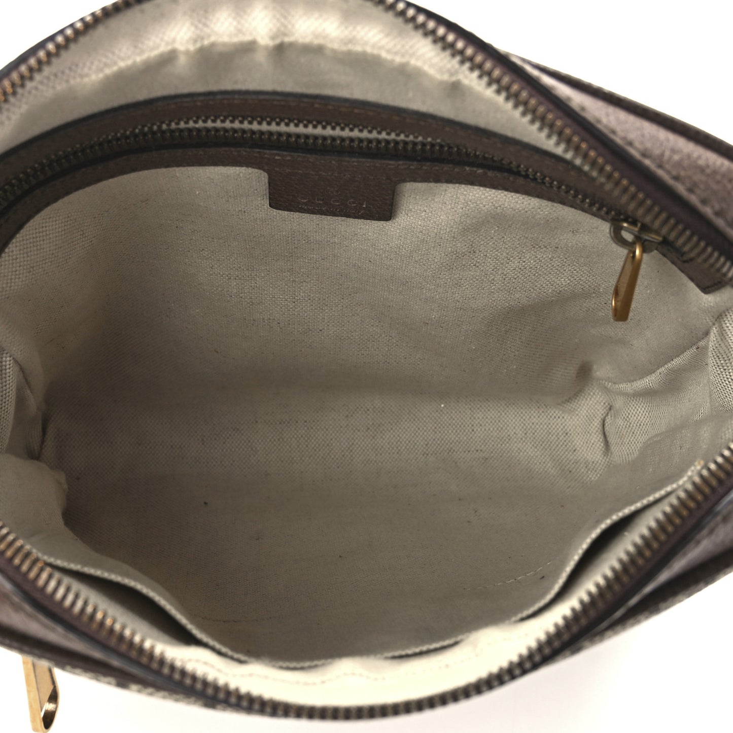 GG Supreme Monogram Web Small Ophidia Messenger Bag Brown
