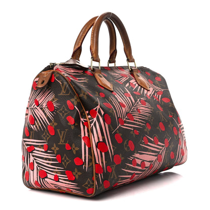 Louis Vuitton Monogram Jungle Dots Speedy 30 Sugar Pink Poppy 3 of 14