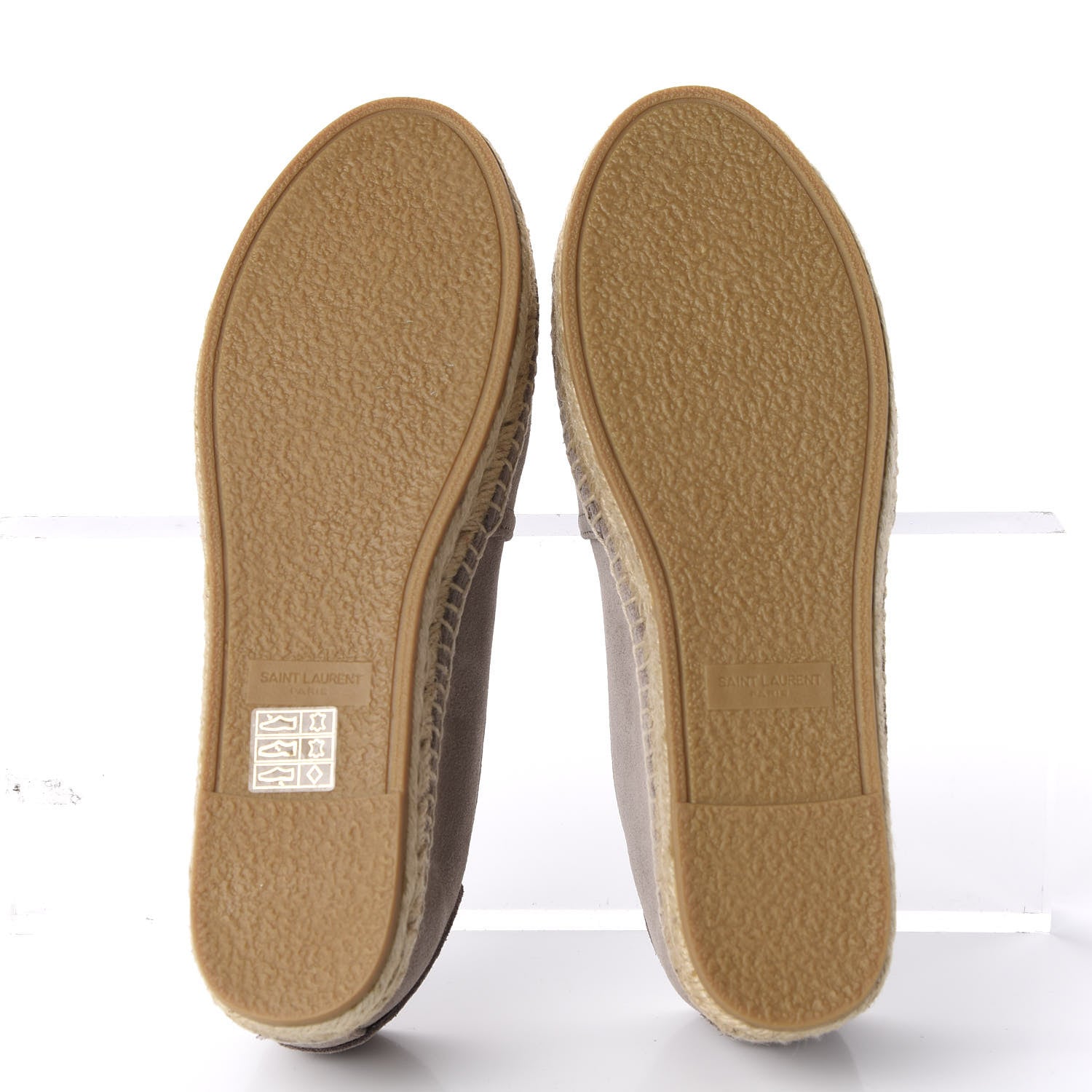 Saint Laurent Suede Espadrilles 38.5 Rose Antique 5 of 10