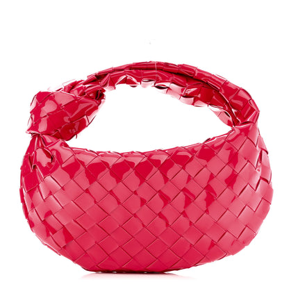 Bottega Veneta Patent Nappa Intrecciato Mini Jodie Candy Stripe 1 of 9