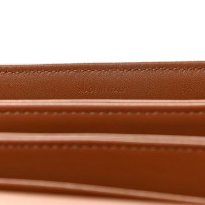 Celine Textile Calfskin Classique Triomphe Bag Natural Tan 8 of 11