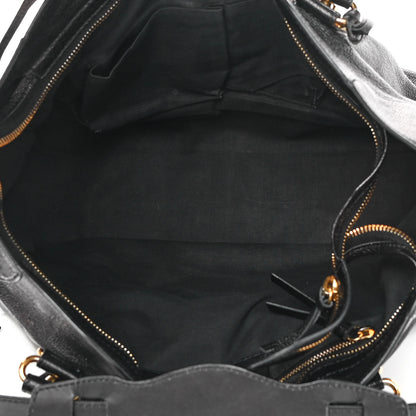Balenciaga Chevre Gold Metallic Edge Hardware City Black 5 of 21
