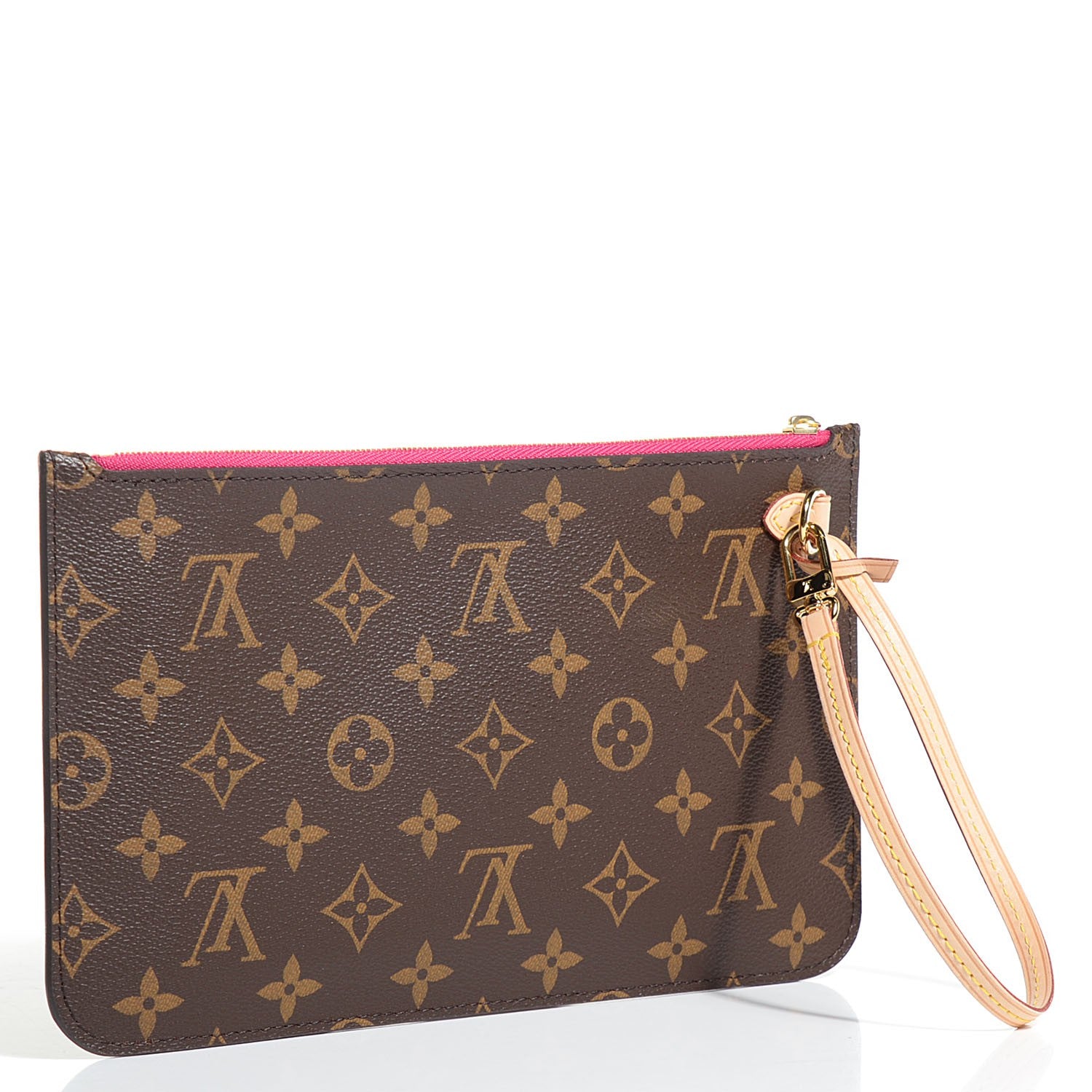 Louis Vuitton Monogram Neverfull MM GM Pochette Pivoine 3 of 8