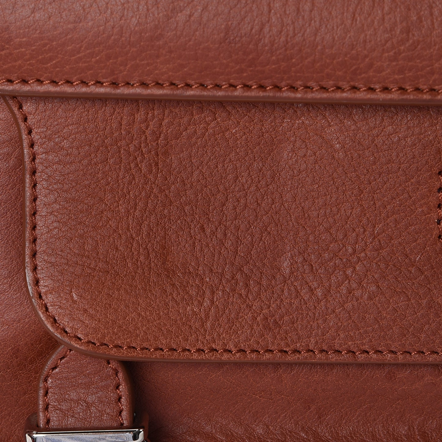 Calfskin PS11 Classic Shoulder Bag Saddle