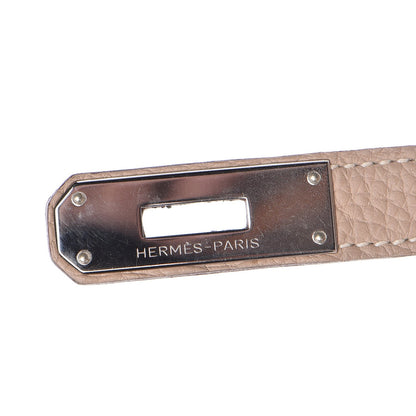 Hermes Taurillon Clemence Birkin 35 Argile 15 of 33
