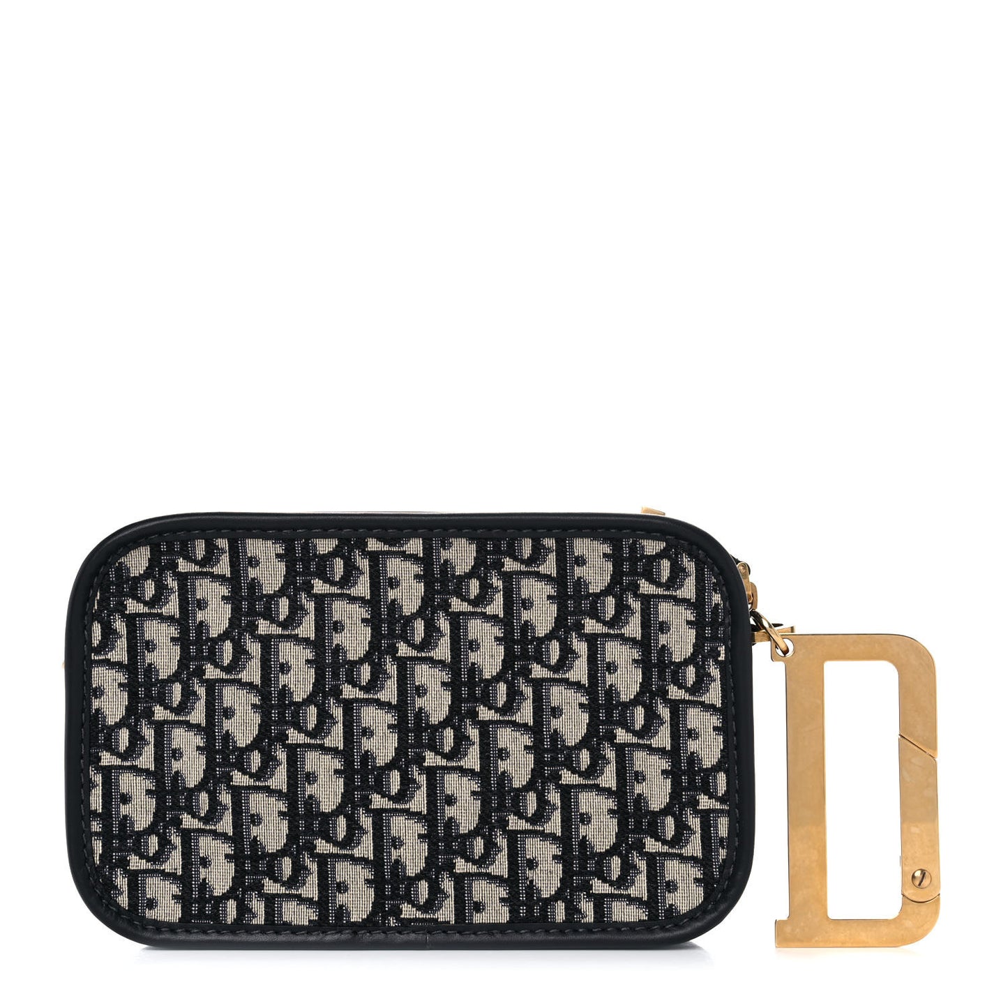 Oblique Diorquake Clutch Blue