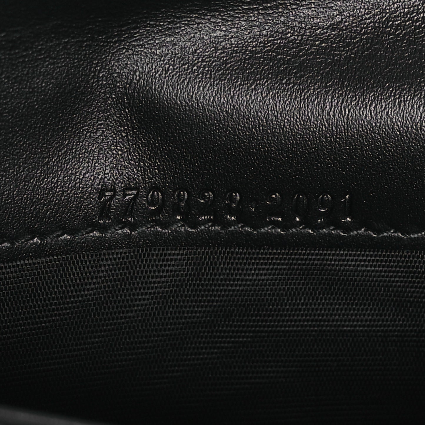 Guccissima Long Wallet Black