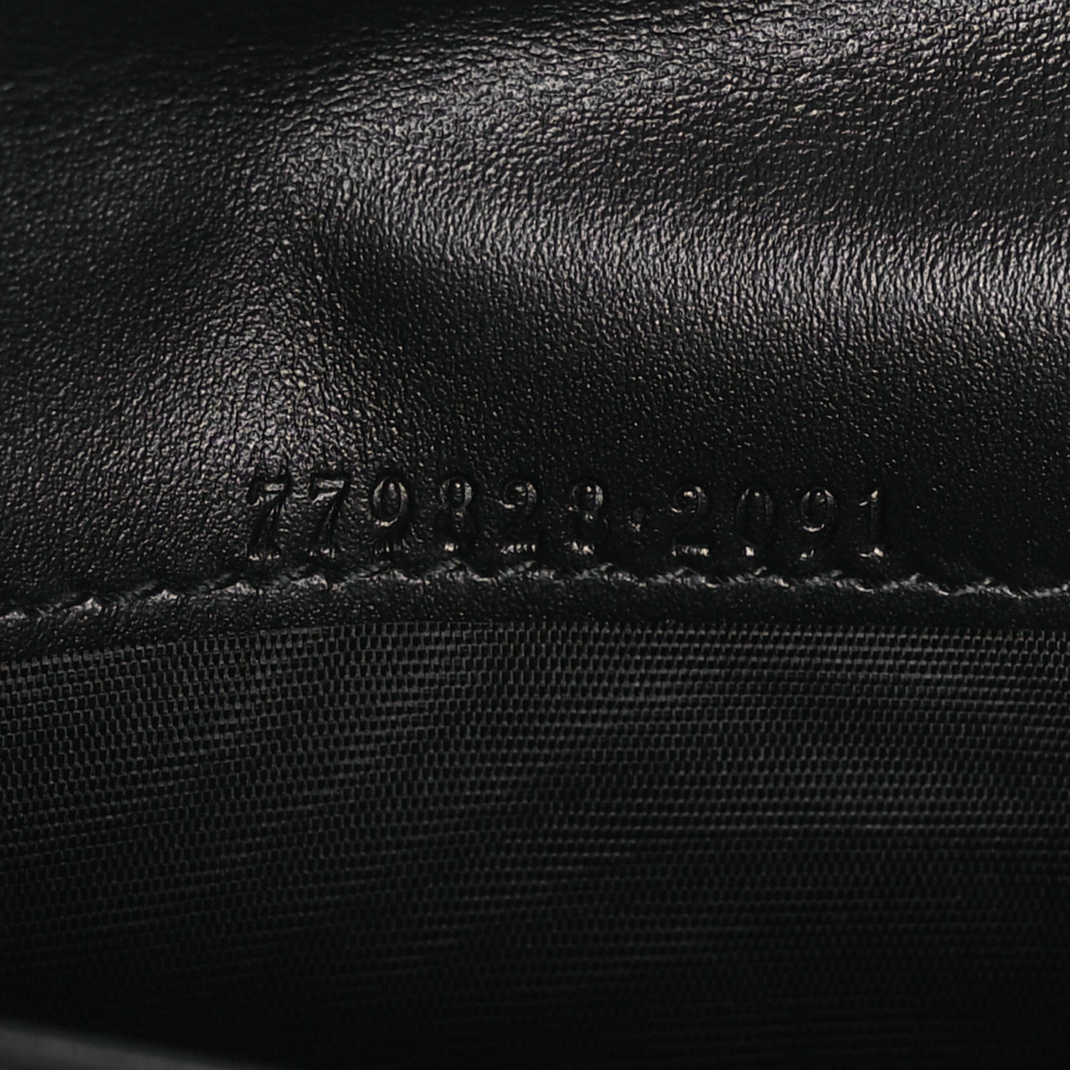 Gucci Guccissima Long Wallet Black 7 of 8