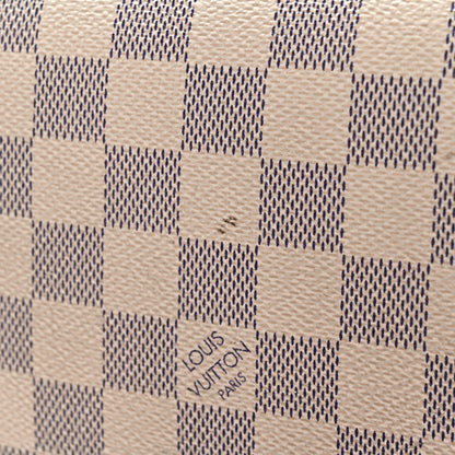 Louis Vuitton Damier Azur Neo Neverfull MM Rose Ballerine 12 of 14