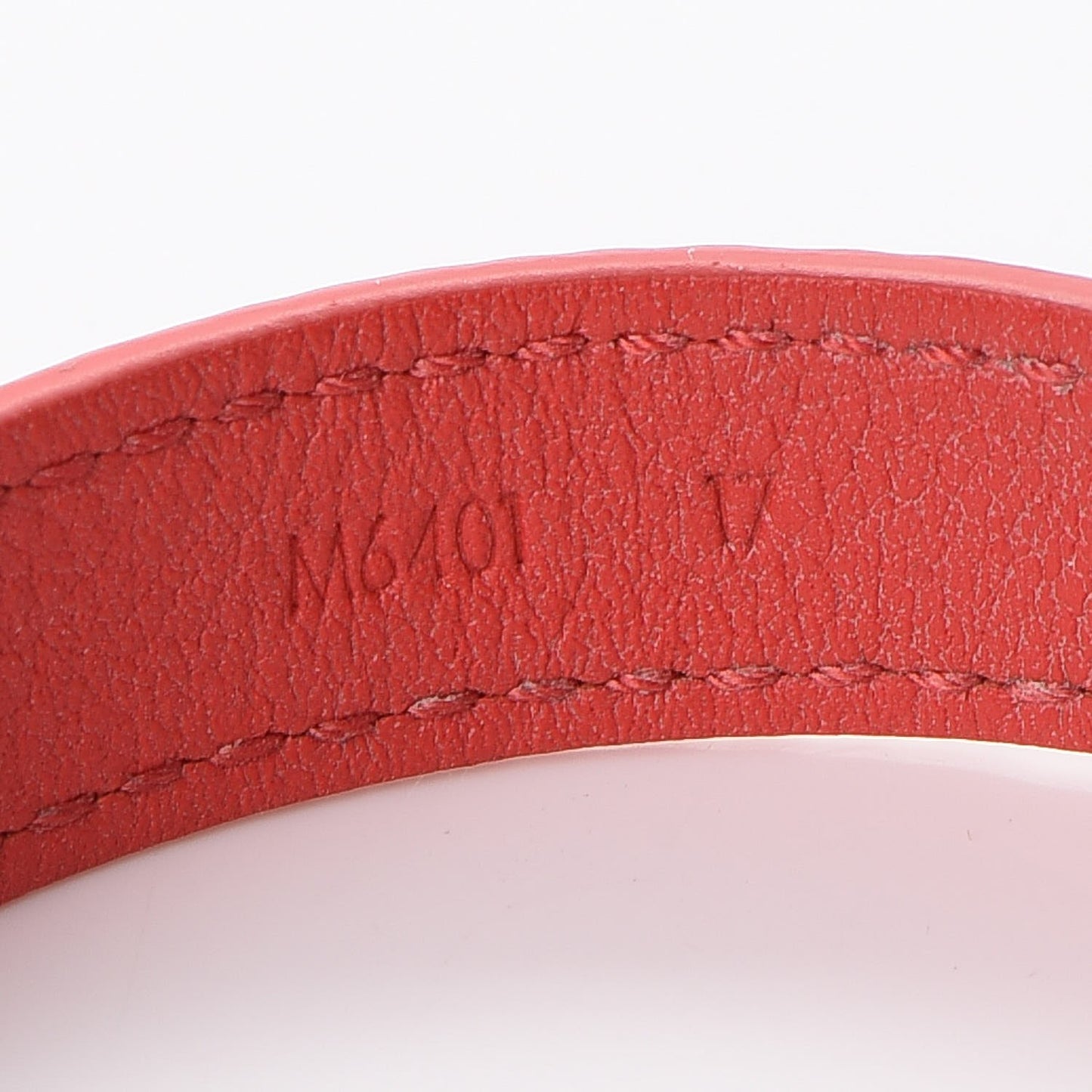 Epi Twist It Bracelet 17 Coquelicot